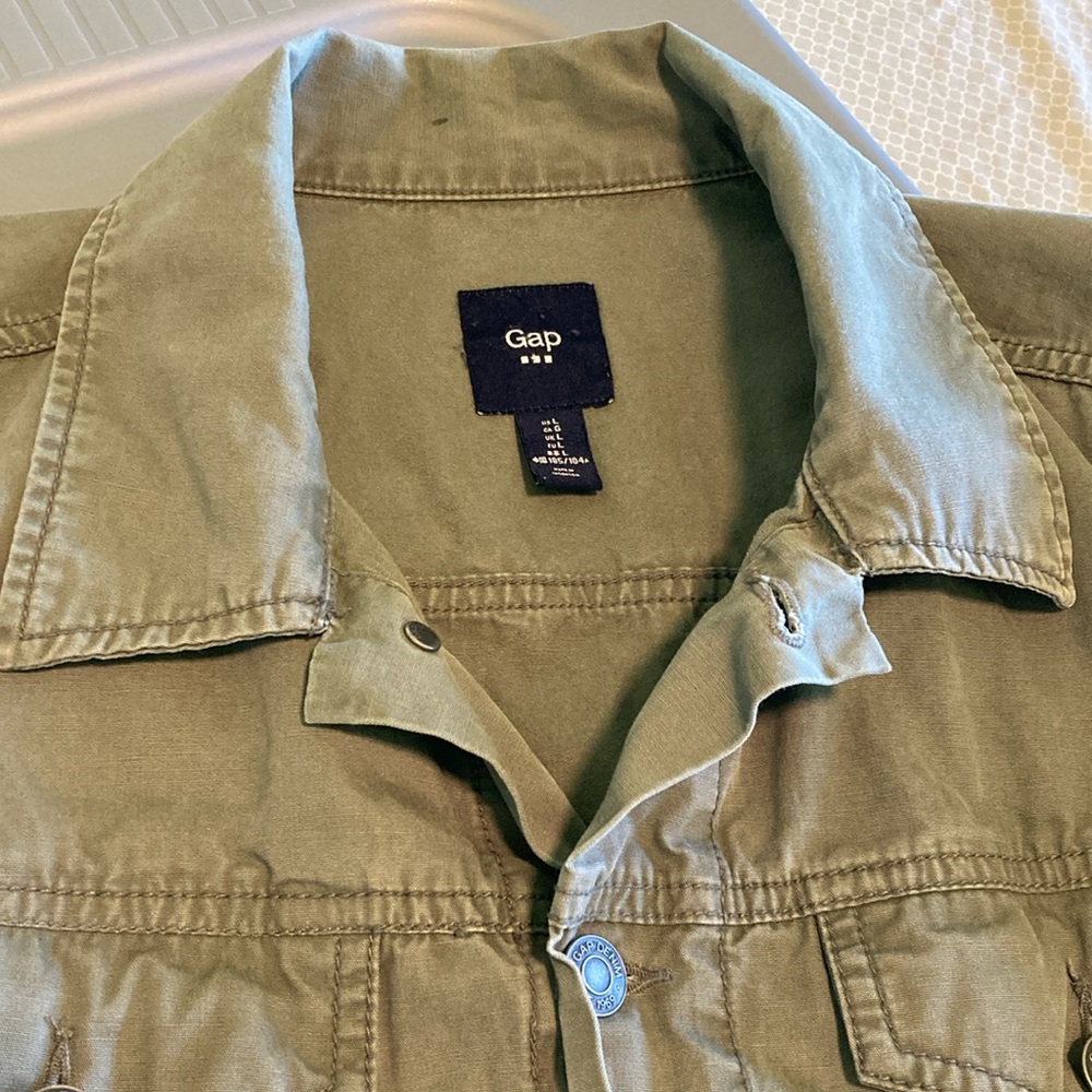 Gap Olive Green Lightweight Jacket - image 2